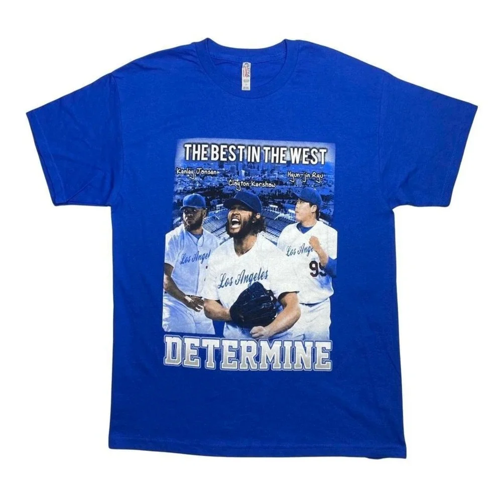 2010s LA Los‎ Angeles Dodgers x Clayton Kershaw shirt